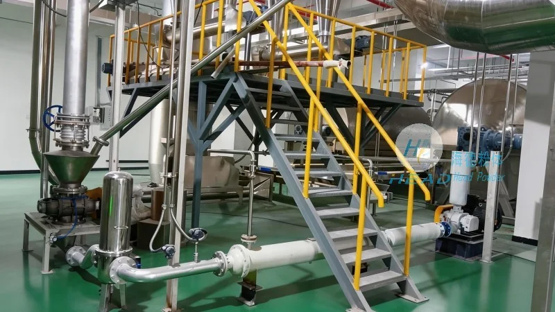 Wuhan, Hubei’deki bir yapı malzemeleri şirketi için kireçtaşı tozunun karışık pnömatik taşınması projesi