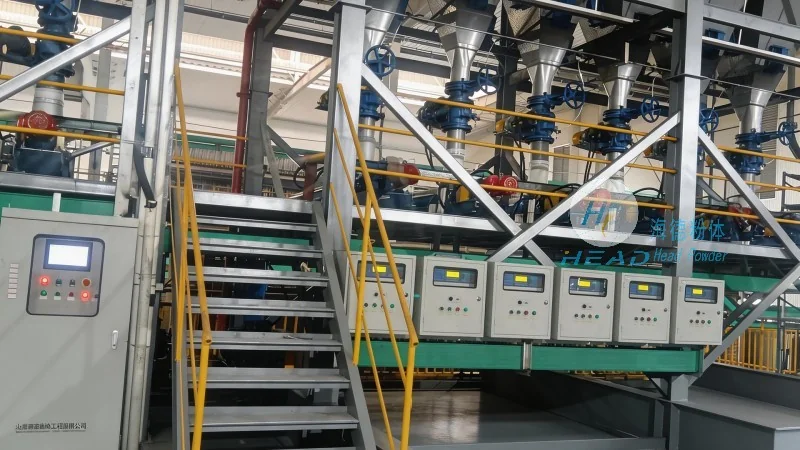 Jiangsu, Yangzhou’daki bir yem işletmesi için bileşik yem seyreltilmiş faz pnömatik taşıma projesinin vaka çalışması