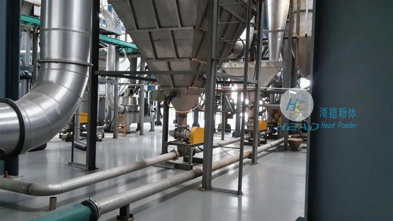 Fujian, Xiamen'deki bir farmasötik şirket için API ham maddesi azot dolaşım pnömatik taşıma projesinin vaka çalışması