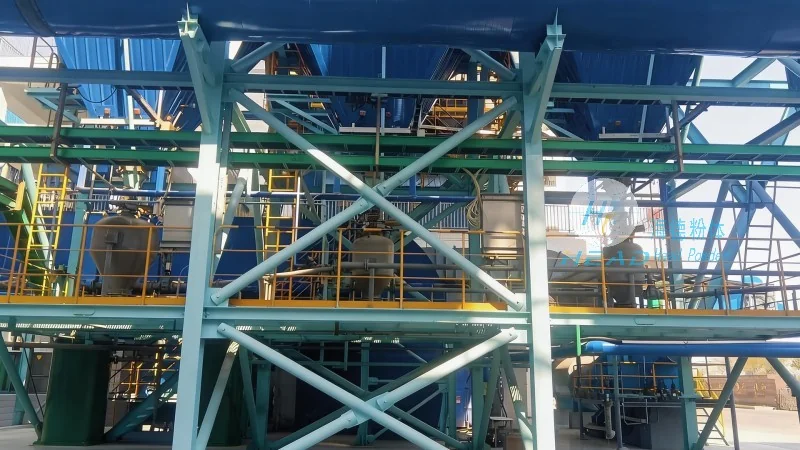Guangxi, Liuzhou’daki bir metalurji işletmesine ait manganez demir cevheri tozu için pozitif basınç pnömatik taşıma projesinin vaka çalışması