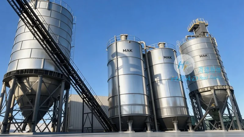Hebei, Tangshan’daki bir metalurji şirketinin metalurji mineral tozu için pozitif basınçlı pnömatik taşıma projesi vakası