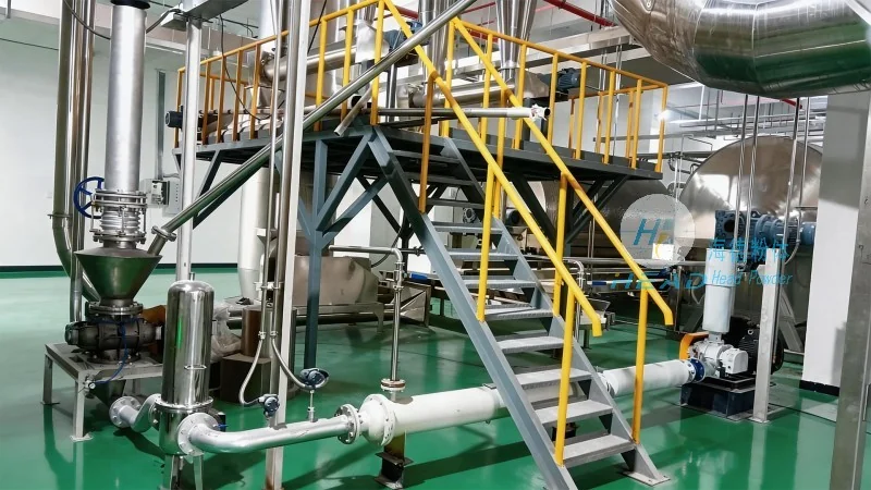 Hebei, Langfang’daki yeni bir malzeme şirketinden aerogel tozu için azot dolaşım pnömatik taşıma projesi örneği Hebei, Langfang’daki yeni bir malzeme şirketinden aerogel tozu için azot dolaşım pnömatik taşıma projesi örneği