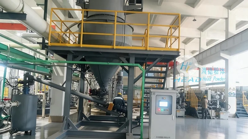 Hubei eyaletindeki Wuhan’daki yeni bir malzeme şirketinin, metal çinko tozunun azot dolaşımı pnömatik taşıma konusundaki vaka çalışması