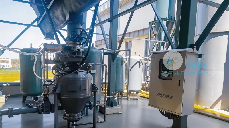 Şanghay Daily Chemical Şirketindeki Çamaşır Tozu Ham Madde İçin Vakum Pnömatik Taşıma Projesi Üzerine Vaka Çalışması