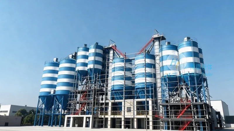 Hubei eyaletindeki Yichang'daki bir kimya şirketinde amonyum klorür için karışık pnömatik taşıma projesinin vaka çalışması