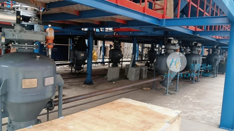 Jiangxi, Yichun’daki bir lityum pil şirketinde lepidolit konsantresi için nitrojen döngüsü pnömatik taşıma projesinin vaka çalışması