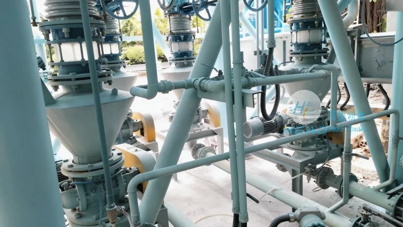 Jiangxi, Nanchang’daki bir metalurji işletmesinde bakır konsantre tozu için karışık pnömatik taşıma projesinin vaka çalışması