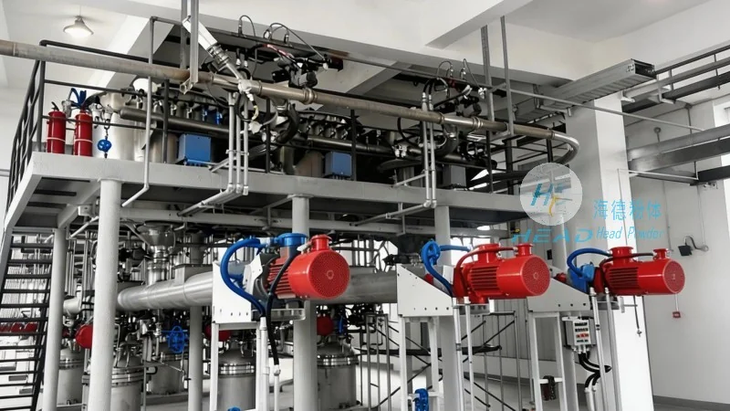 Shanxi, Yuncheng’de bir yapı malzemeleri şirketi için kireçtaşı tozunun vakumlu pnömatik taşınması projesinin vaka çalışması