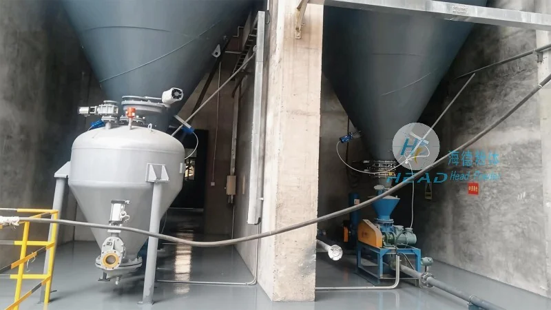 Nitrojen dolaşımı ile katot ve anot malzemelerinin pnömatik taşımaı Nitrojen dolaşımı ile katot ve anot malzemelerinin pnömatik taşımaı